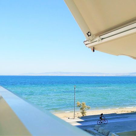 Niko'S Apartment - Beautiful Sea View Apartment ! Peraía Esterno foto